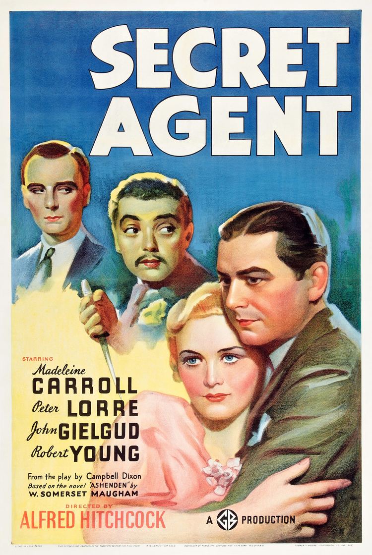 Secret Agent (1936 film) Secret Agent 1936