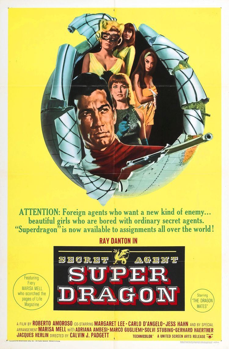 Secret Agent Super Dragon Poster for Secret Agent Super Dragon New York chiama Superdrago
