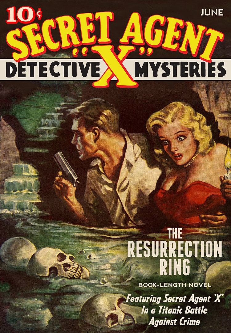 Secret Agent X Secret Agent X The Resurrection Ring Altus Press