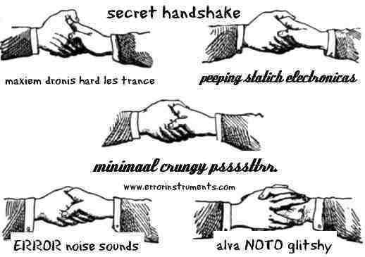 Secret handshake NOISE secret handshake nr 1 specials limited sound art eurorack