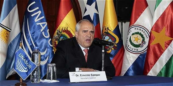 Secretary General of the Union of South American Nations wwweltiempocomcontenidopoliticagobiernoIMAGE