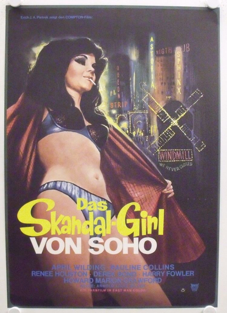Secrets of a Windmill Girl Secrets of a Windmill Girl original release german movie poster