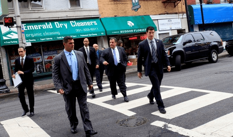 Security detail Christie39s political sponsors should cover outofstate security