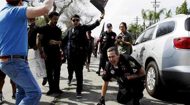 Security detail KKK claim Anaheim police denied them security detail