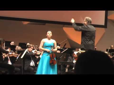 Sedra Bistodeau Sedra BIstodeau Sibelius Violin Concerto in Dminor 3rd mvt YouTube