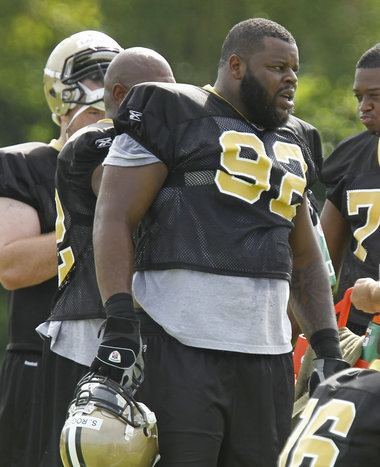 Sedrick Ellis New Orleans Saints39 defense anchored by Will Smith and