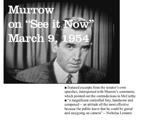See It Now See It Now Murrow vs McCarthy