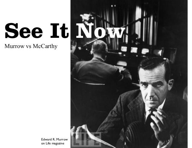 See It Now See It Now Murrow vs McCarthy