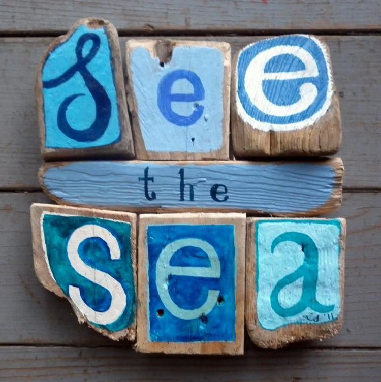 See the Sea see The Sea Driftwood Art CoastalHomecouk Gone But Not