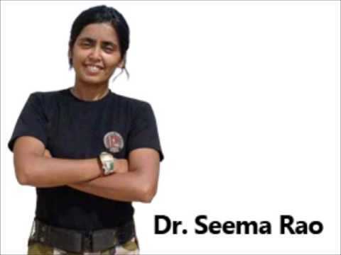 Seema Rao Dr Seema Rao Indias only woman commando trainer Radio One 94 3 with