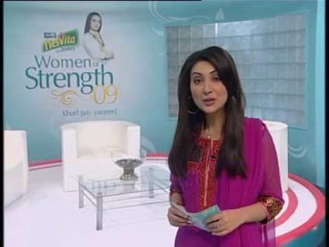 Seemi Pasha Seemi Pasha Aisha Sarmad on Nestle Nesvita WOS 09 TV Show YouTube