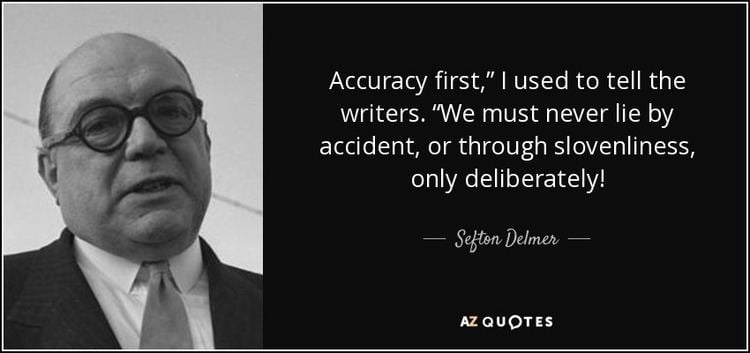 Sefton Delmer QUOTES BY SEFTON DELMER AZ Quotes