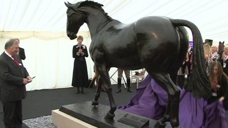 Sefton (horse) Sefton statue honours horse that survived IRA Hyde Park bomb BBC News