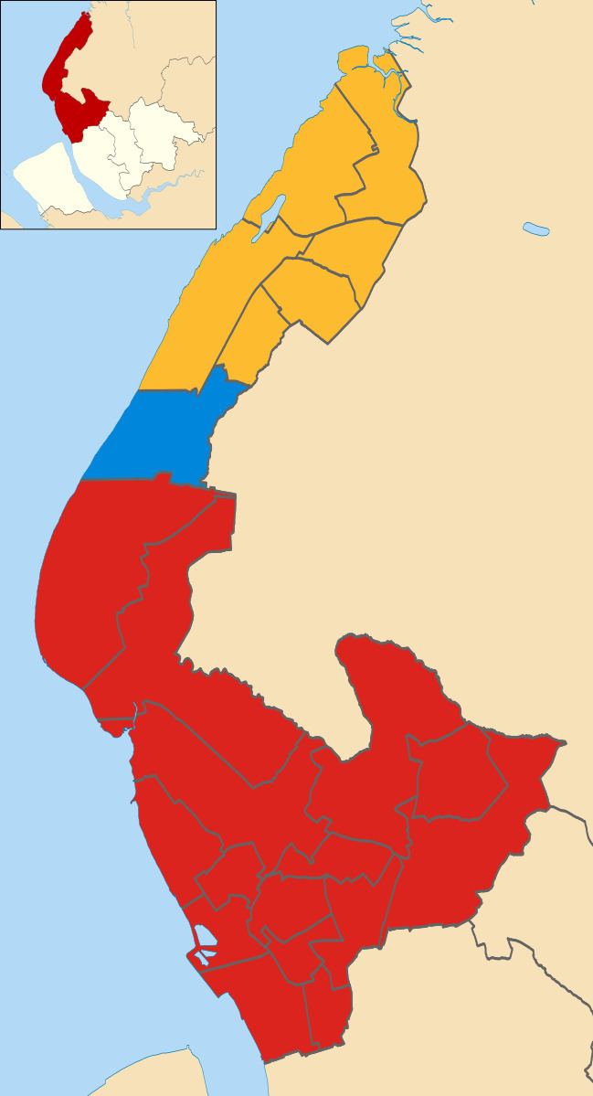 Sefton Metropolitan Borough Council election, 2012