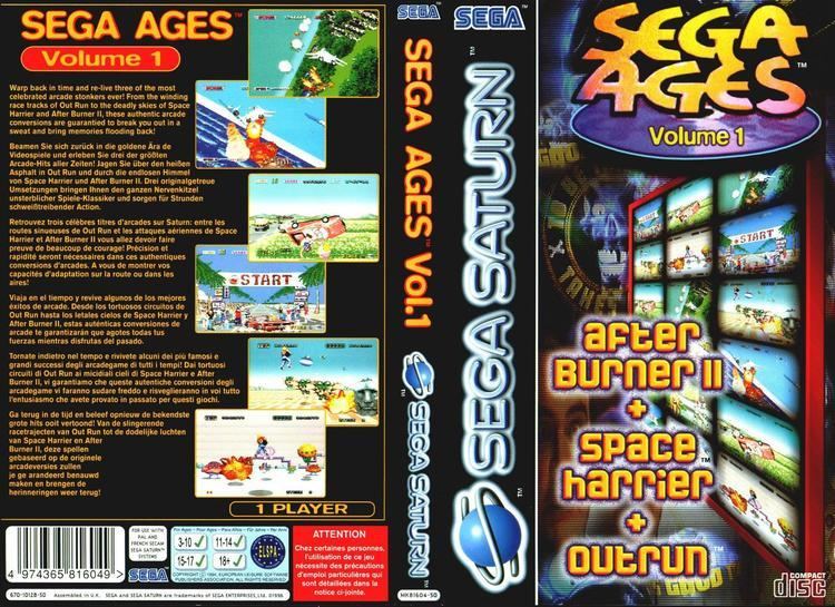 Sega Ages Space Harrier Welcome to the Fantasy Zone Get Ready Sega Saturn