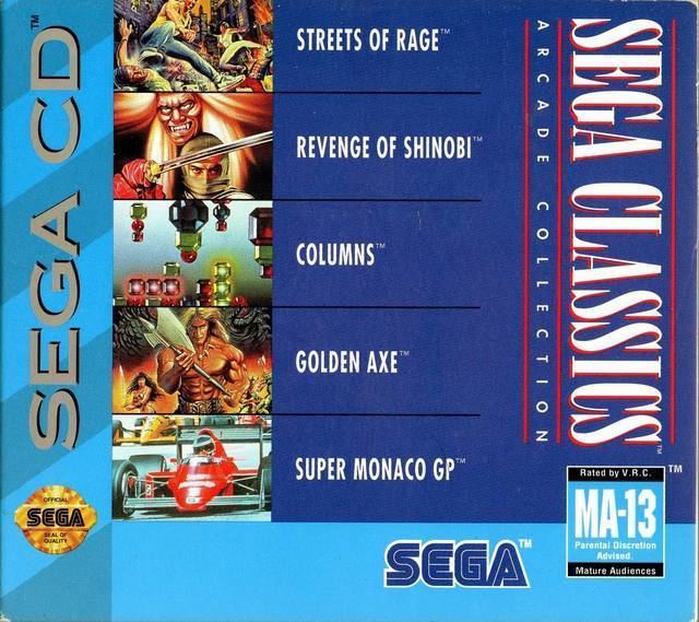 Sega Classics Collection Sega Classics Arcade Collection 5in1 Box Shot for Sega CD GameFAQs