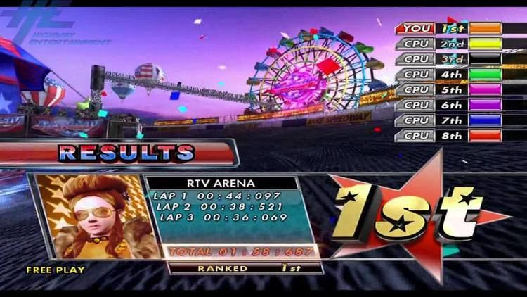 Sega Race TV Sega Race TV English Version Arcade Longplay YouTube