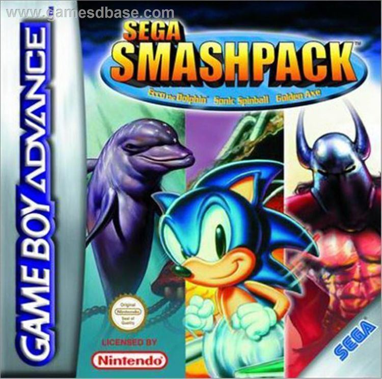 Sega Smash Pack Sega Smash Pack USA ROM gt Gameboy Advance GBA LoveROMscom