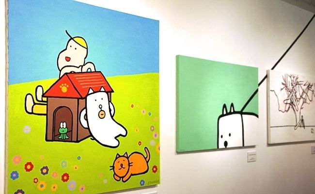 Seiichi Tanabe First solo exhibition Seiichi Tanabe artist Exhibition cool dog