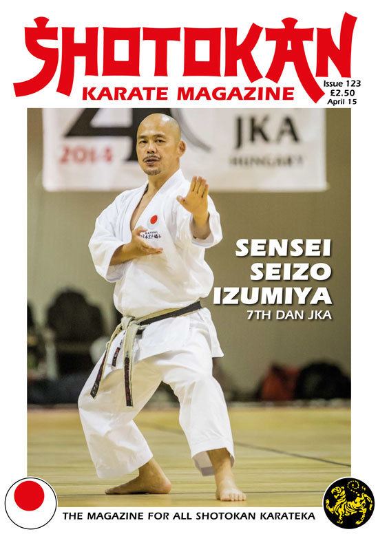 Seizo Izumiya Shotokan Karate Magazine Seizo Izumiya