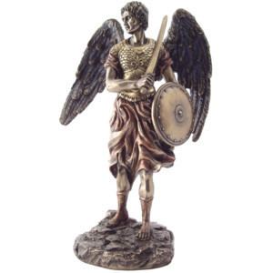 Selaphiel Archangel Saint Selaphiel Bronze Statue Polyvore