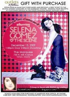 Selena Gomez & the Scene: Live in Concert httpsuploadwikimediaorgwikipediaenthumbe