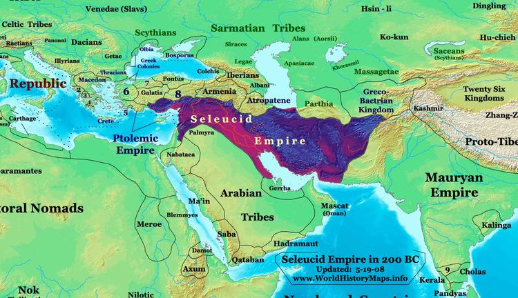 Seleucid Empire Seleucid Empire Wikipedia the free encyclopedia