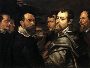 Self-Portrait in a Circle of Friends from Mantua httpsuploadwikimediaorgwikipediacommonsthu