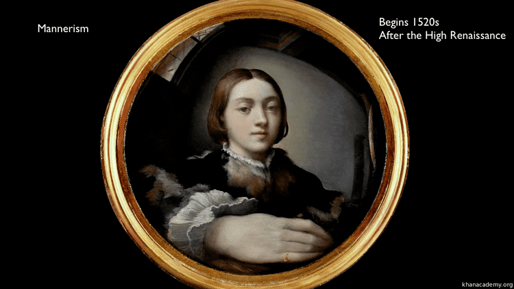 Self-portrait in a Convex Mirror Parmigianino SelfPortrait in a Convex Mirror video Khan Academy