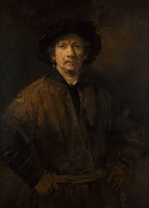 Self-Portrait (Rembrandt, Vienna) httpsuploadwikimediaorgwikipediacommonsthu