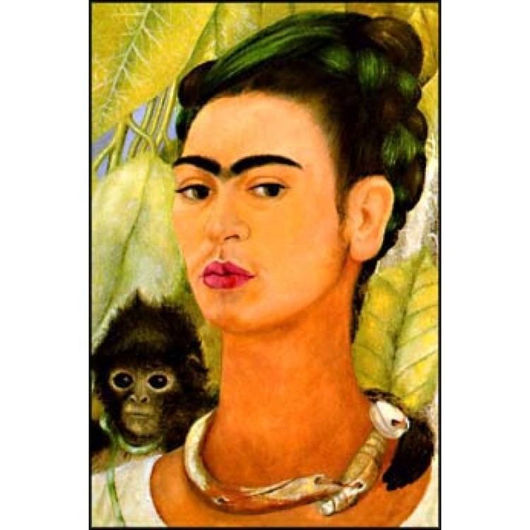 Self-Portrait with Monkey Frida Kahlo SelfPortrait With Monkey 1938
