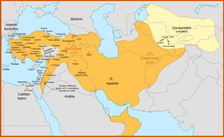 Seljuk Empire map