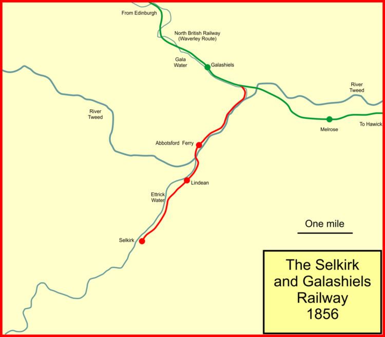 Selkirk and Galashiels Railway