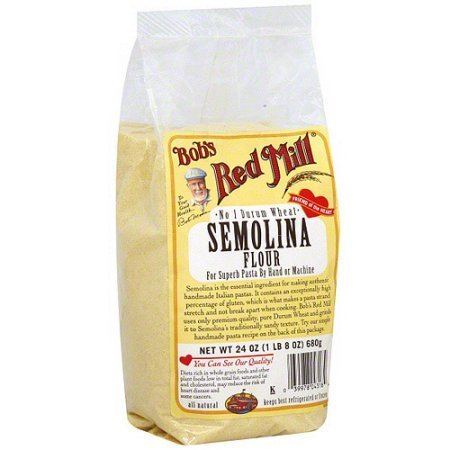 Semolina Bob39s Red Mill Semolina Flour 24 oz Pack of 4 Walmartcom
