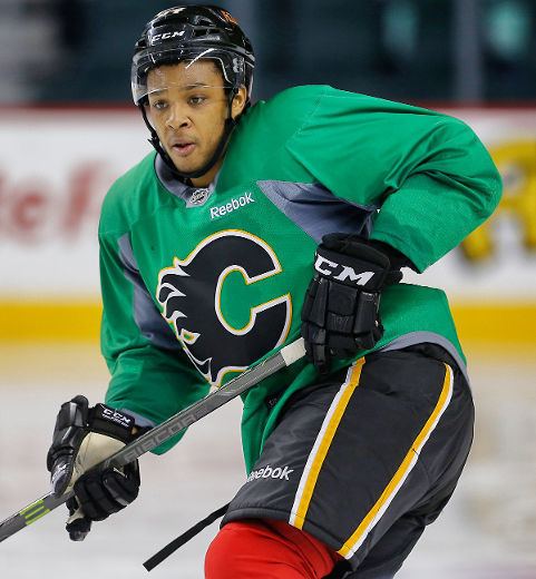 Sena Acolatse Calgary Flames hopeful Sena Acolatse looking forward to