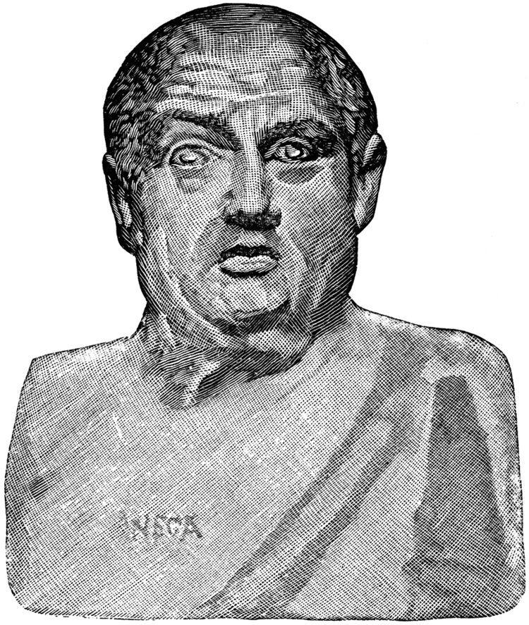 Seneca the Elder Bust of Seneca the Elder ClipArt ETC