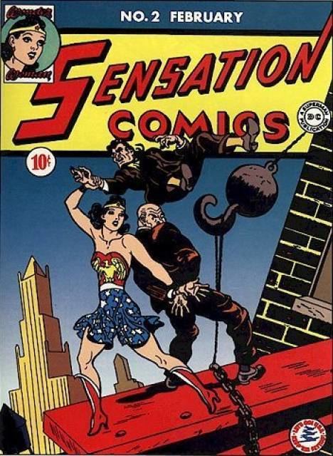 Sensation Comics Sensation Comics 1 Wonder Woman Arrives in Man39s World Issue