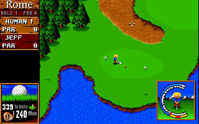 Sensible Golf Download Sensible Golf sports retro game Abandonware DOS