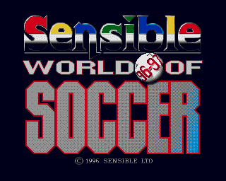Sensible World of Soccer Sensible World of Soccer 39963997 Amiga Game Games Download ADF