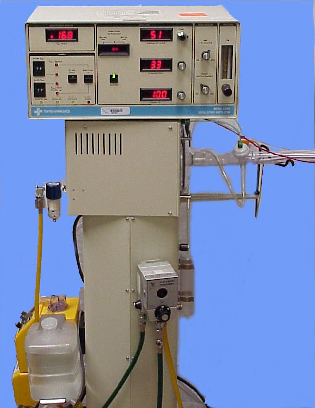 SensorMedics high-frequency oscillatory ventilator