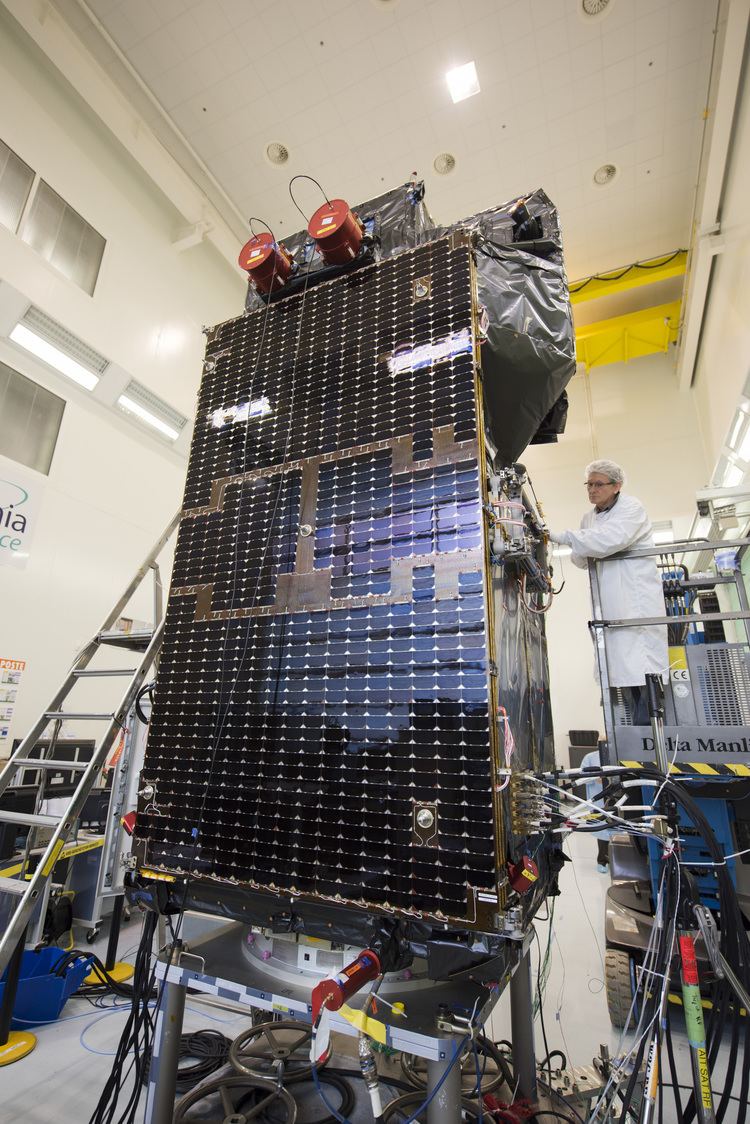 Sentinel-3A 3A shows off