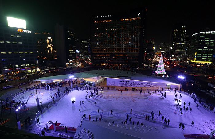 Seoul Plaza Ice rink opens at Seoul Plaza Koreanet The official website of