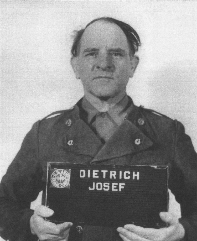 Sepp Dietrich Schneidhuber August WW2 Gravestone