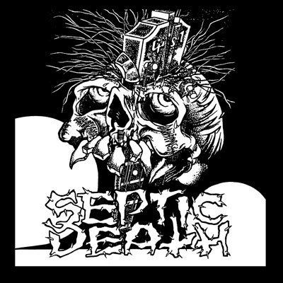 Septic Death SEPTIC DEATH skull Patch 115 FOAD Records Scareystore