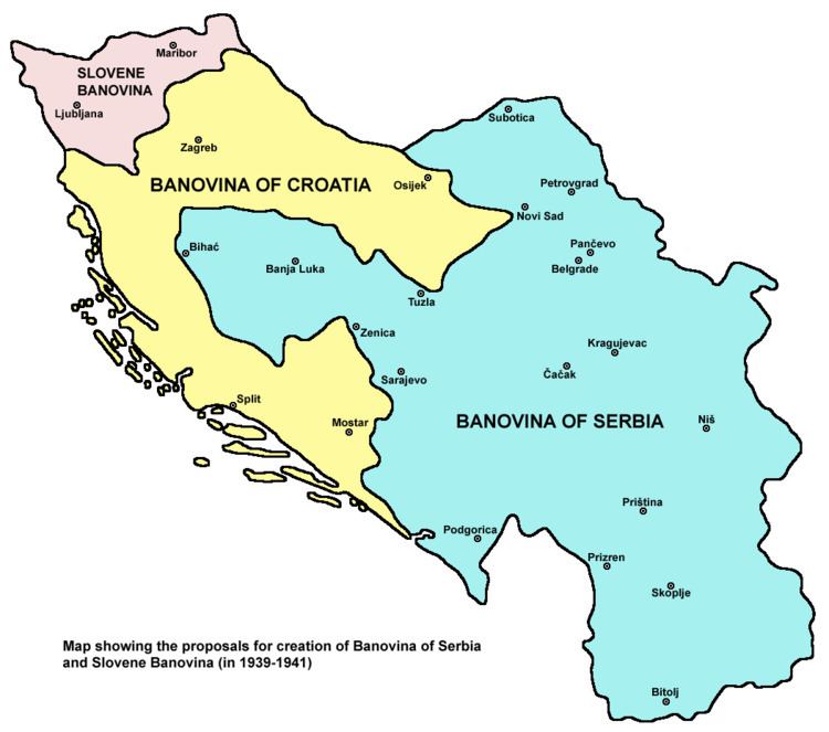 Serbian Banovina - Alchetron, The Free Social Encyclopedia