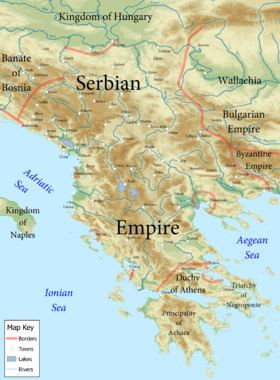 Serbian Empire Serbian Empire Wikipedia