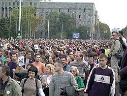 Serbian Revolution American Takes Part in the Serbian Revolution Oct 6 2000