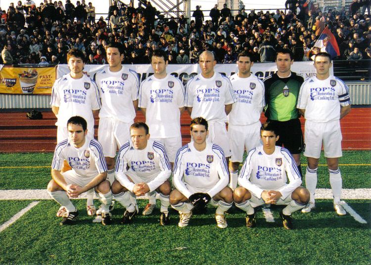 Serbian White Eagles FC FileSerbian White Eagles CSL 2006 final squadjpg Wikimedia Commons