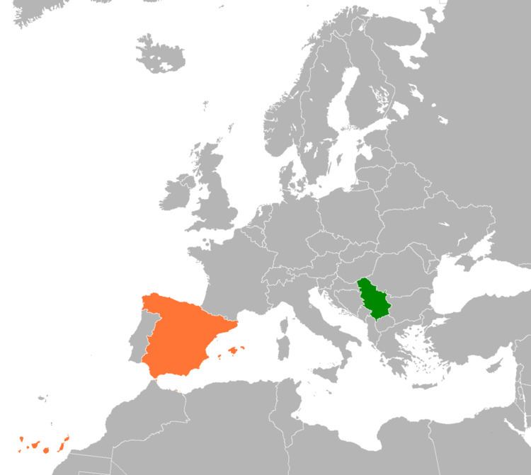 Serbia–Spain relations