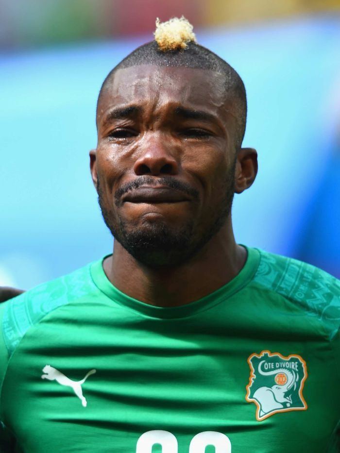Serey Die Serey Die sheds tears during Ivory Coast39s anthem ABC
